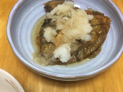 揚げカレイのだしびたし